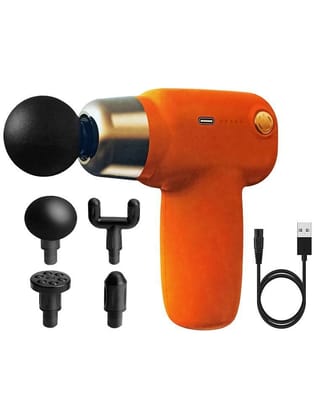Vertical9 Heavy Duty Cordless Powerful Orange Battery Operated Massagers - S