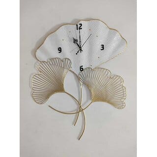 Amhomedecor Analog 61 cm X 61 cm Wall Clock (White, Without Glass, Standard)