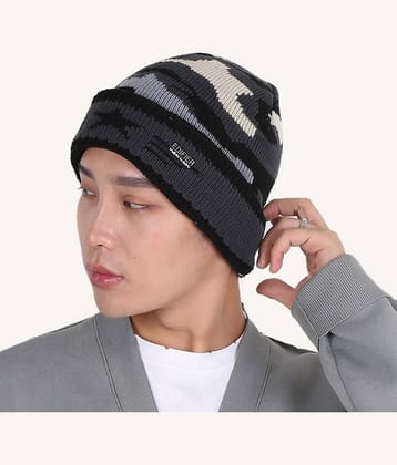 Edifier Woollen Winter Cap for Men & Women (Pack of 1)