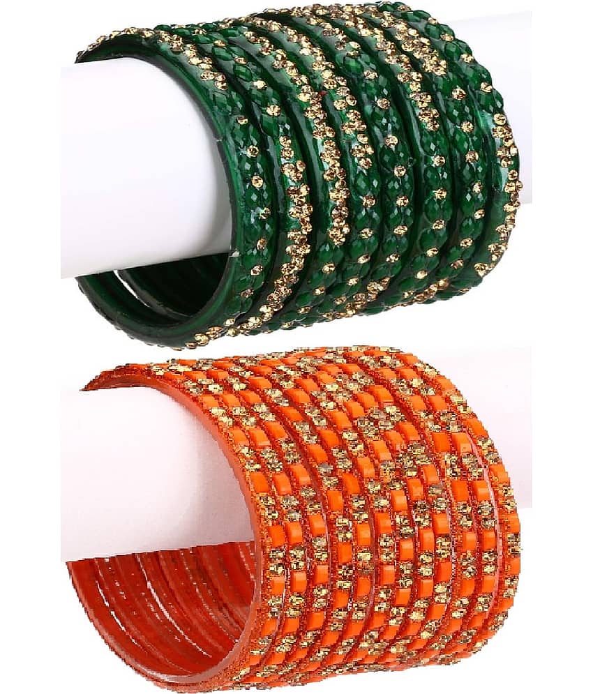 Somil Designer Wedding Fancy Glass Bangle Set For Party, Marriage, Function And Daily Use