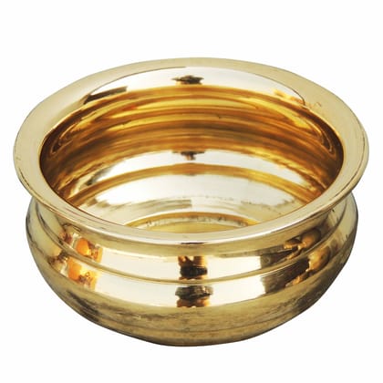 Brass Decorative Flower Urli � Home Decor Bowl, Diameter : 4 Inch (FMAS264)