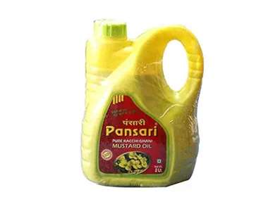Pansari Mustard Oil 2 Litre - Can