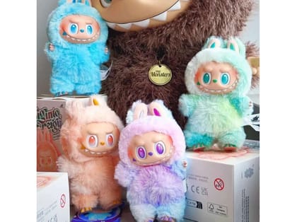 Labubu Doll action figure Furry Monster Doll