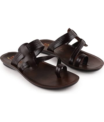 Action Black Men's Slide Flip Flop