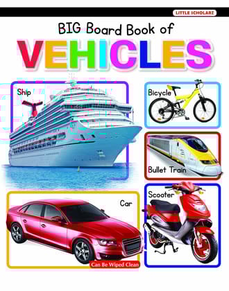 New Big Board Book of Vehicles [Board book] [Apr 24, 2025] LS Editorial Team