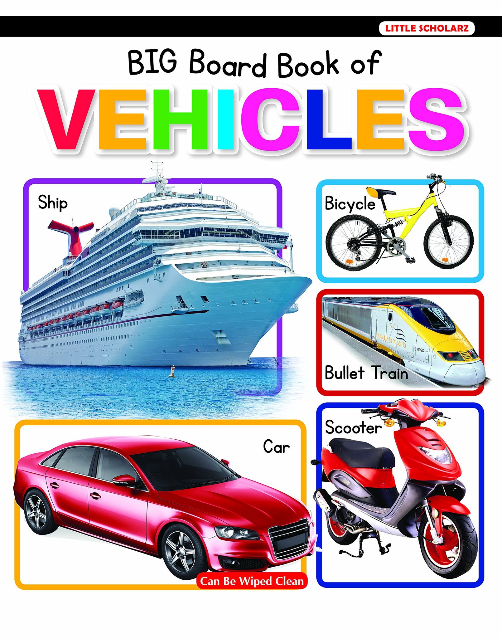 New Big Board Book of Vehicles [Board book] [Apr 24, 2025] LS Editorial Team