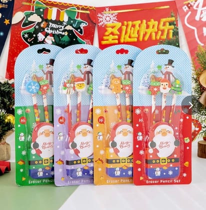 Christmas Pencil Set | pack of 3 pencils