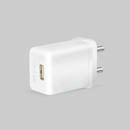 ERD TC-121 USB A QC CHARGER DOCK 20W-QC / 20W / Single Port/ White