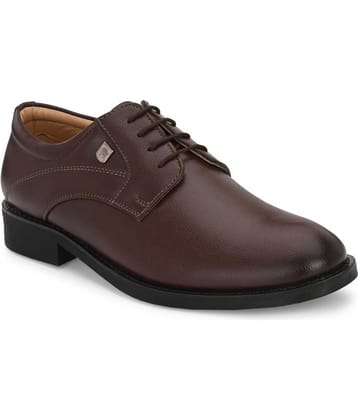 Leeport - Tan Men's Derby Formal Shoes
