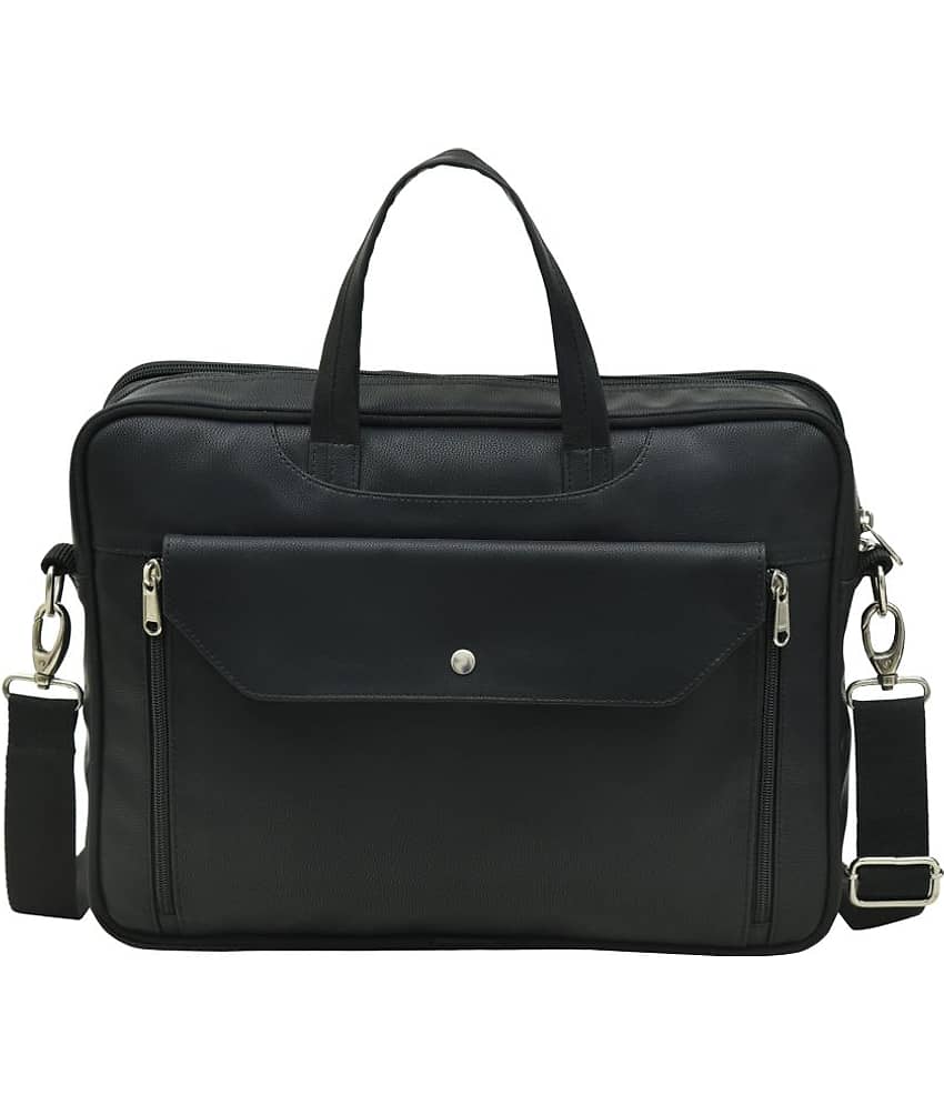 MATRICE 787 Black P.U. Office Bag