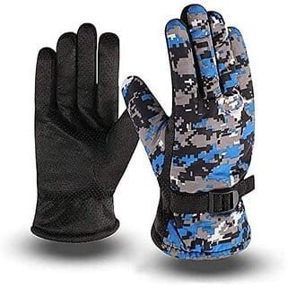 Antiq World Army Printed Winter Gloves for Men - Bike Riding  Driving GlovesCLN-T-169