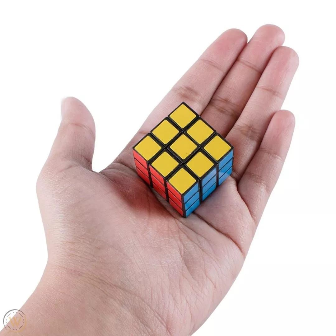 Mini Color 3 x 3 Cube Puzzle Game Toy for Party Favors