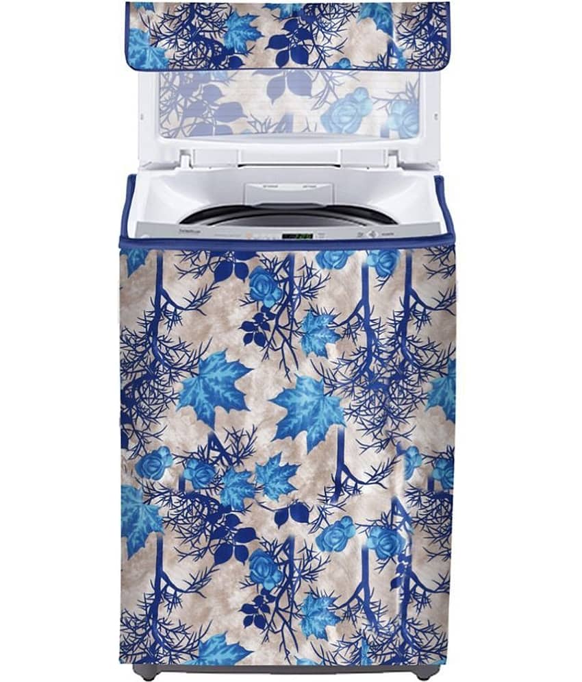 E-Retailer Single Polyester Brown Washing Machine Cover for Universal Top Load