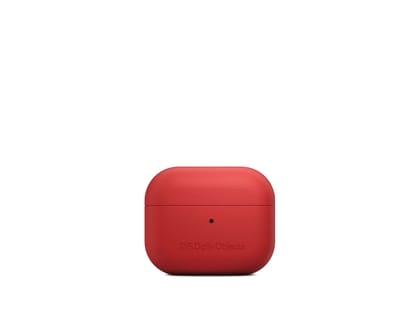DailyObjects Leatherite AirPods Pro 2 Case Cover - Crimson