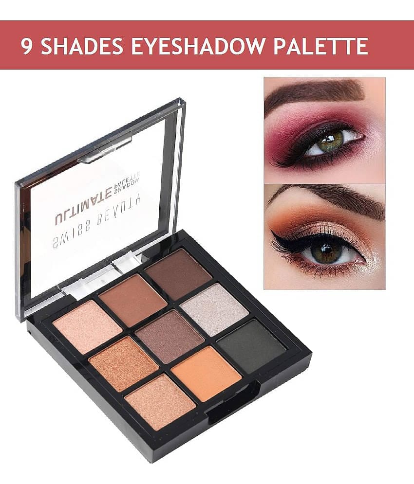 Swiss Beauty Ultimate 9 Color Eyeshadow Palette (Shade-5), 9gm