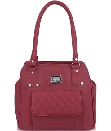 The monaina crapt Shoulder Bag PU Set of 1 ( Maroon )