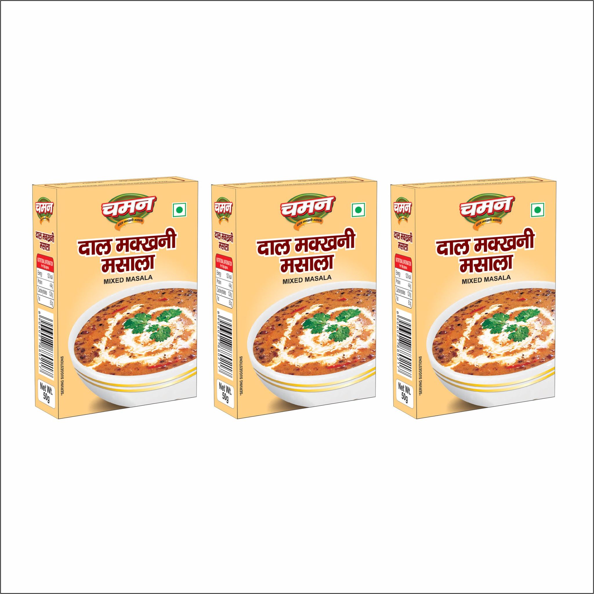 Chaman Dal Makhni Masala, 50 gm - Pack of 3