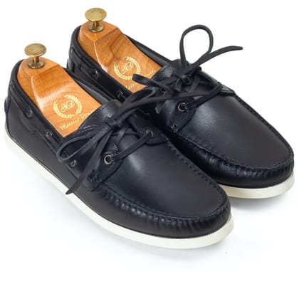 Lucia Yatch Loafers (Black - Limited Edition)-EU 42 / UK 8 / Black