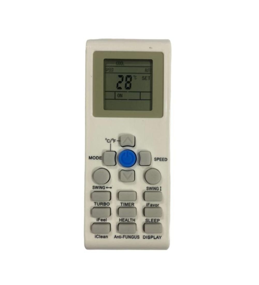 AC Remote No.171 No Backlight Aux AC Remote Control (White)
