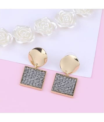 SILVER SHINE  Gold Plated Charm Designer Earring For Women Girl