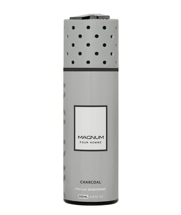 Armaf Magnum Pour Homme Charcoal Perfume Body Spray, 200 ml Armaf Magnum Pour Homme Charcoal Perfume Body Spray, 200 ml