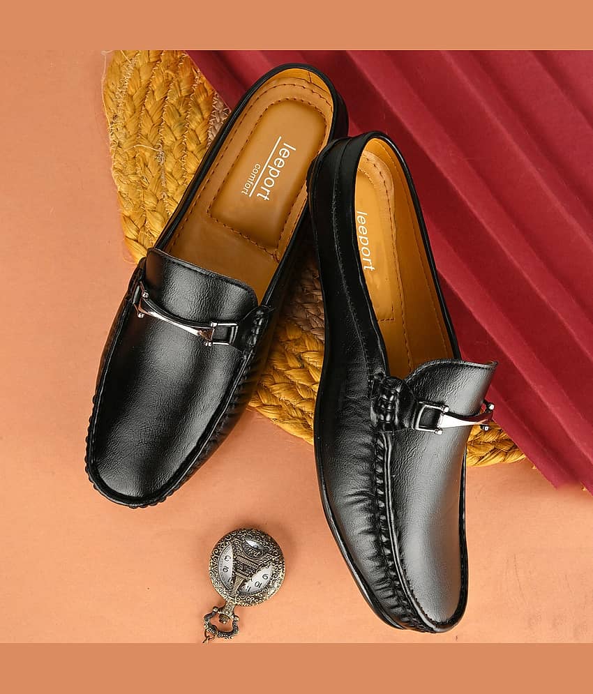 Leeport - Black Men's Loafers