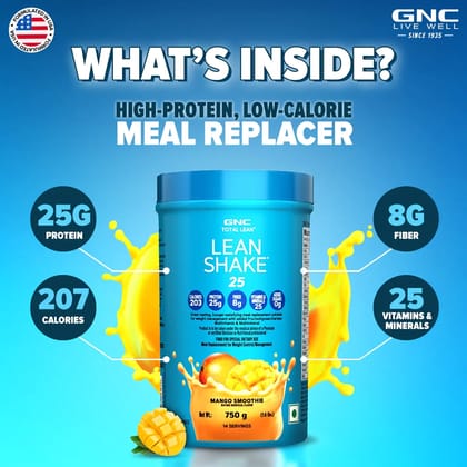 GNC Total Lean® Lean Shake™ 25 Vanilla