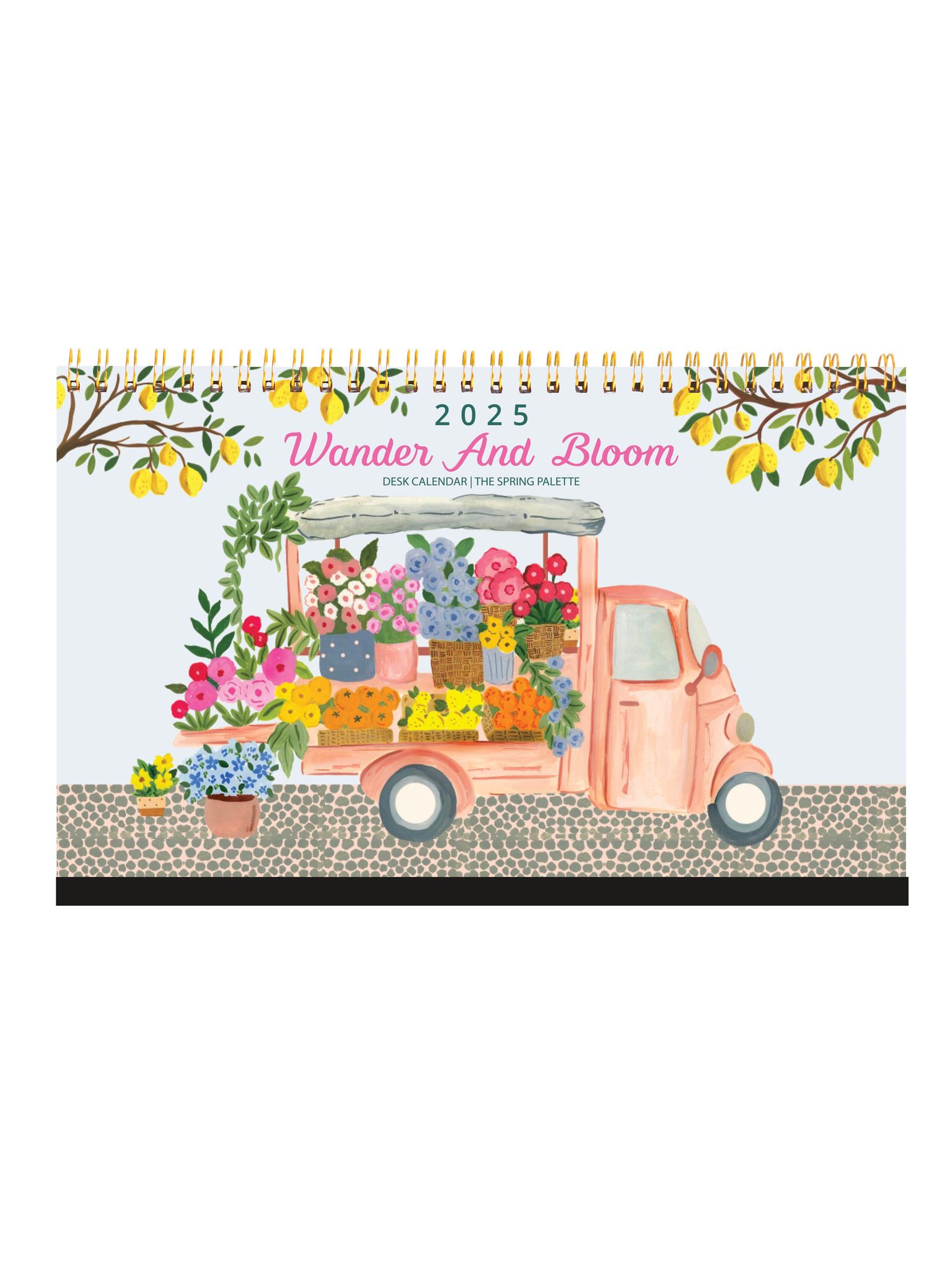 Wander and Bloom Desk Calendar 2025 | Freebie worth INR 150