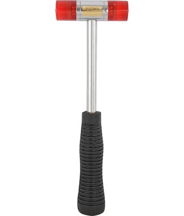 SOFT FACED HAMMER 25MM  WITH STEEL HANDLE AND GRIP
