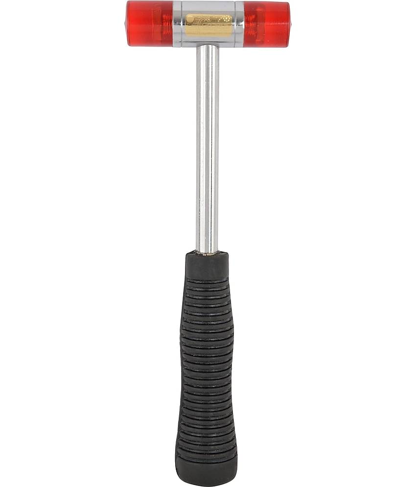 SOFT FACED HAMMER 25MM  WITH STEEL HANDLE AND GRIP