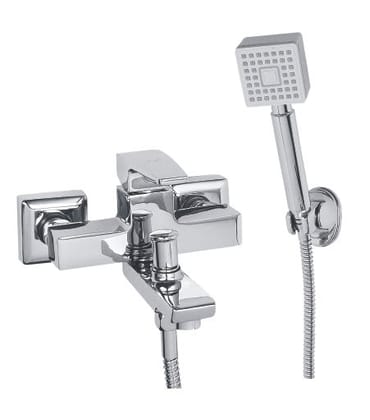 Nalini Pro Black Exposed parts of Single Lever Concealed Divertor Mixer Easy Turn