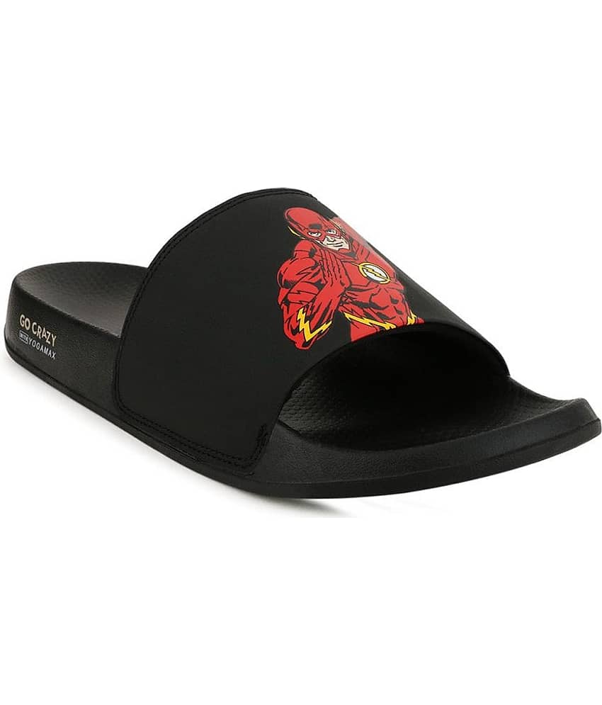 Campus - Black Men's Slide Flip Flop