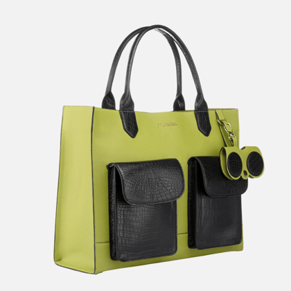 Green Madeleine Tote Bag