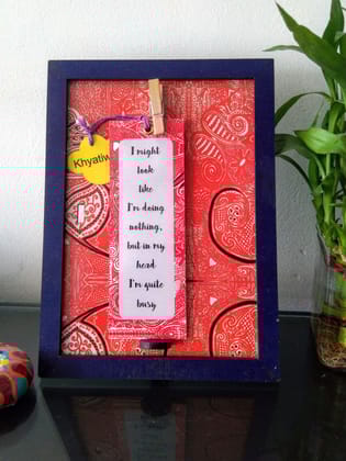 Enigma Artwork Photo Frame