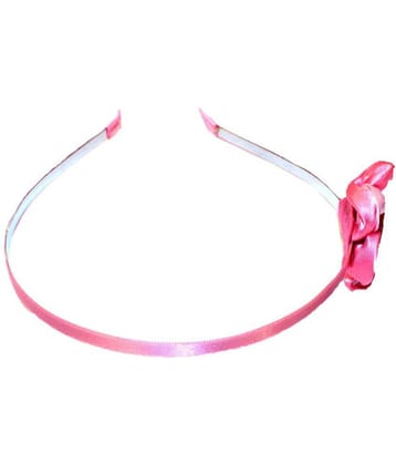 La Belleza - Light Pink Girls Hair Band ( Pack of 1 )
