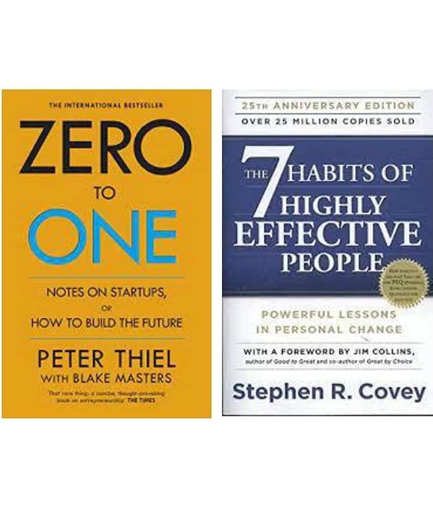 The 7 Habits Of Highly Effective People + Zero To One
