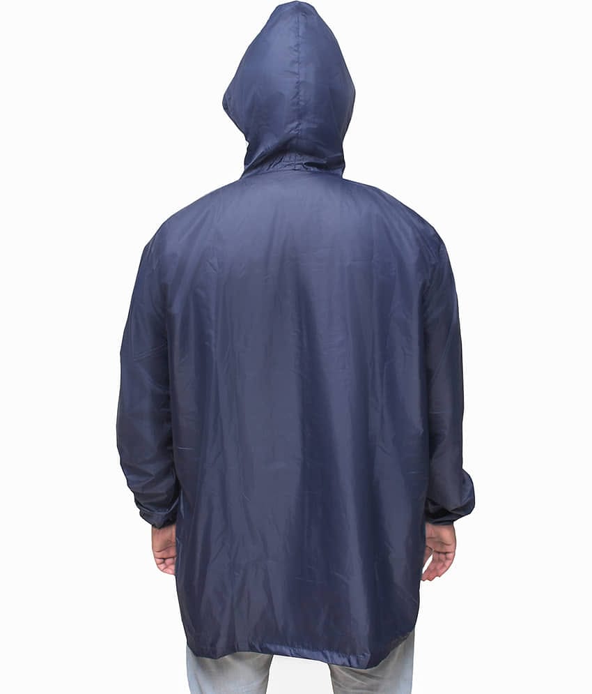 Goodluck Polyester Short Rainwear - Black