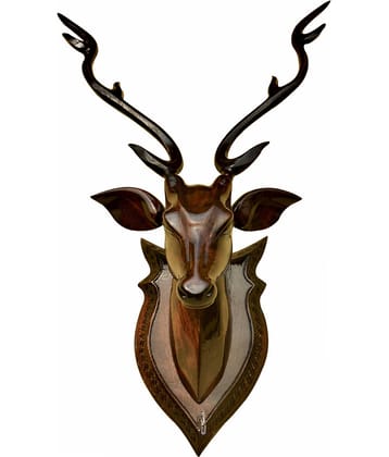 BK . ART  & CRAFTS Black Wood Key Holder - Pack of 1