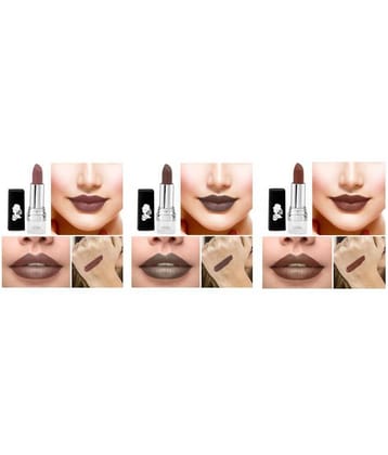 Greyon Moisturizing Lipstick 81-95-103 Multicolor Pack of 3