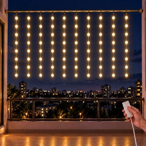 Decoration – 80 Led String Lights with 8 Modes Changer | Warm White Decorative Lights for Home Decor, Room,Wall,