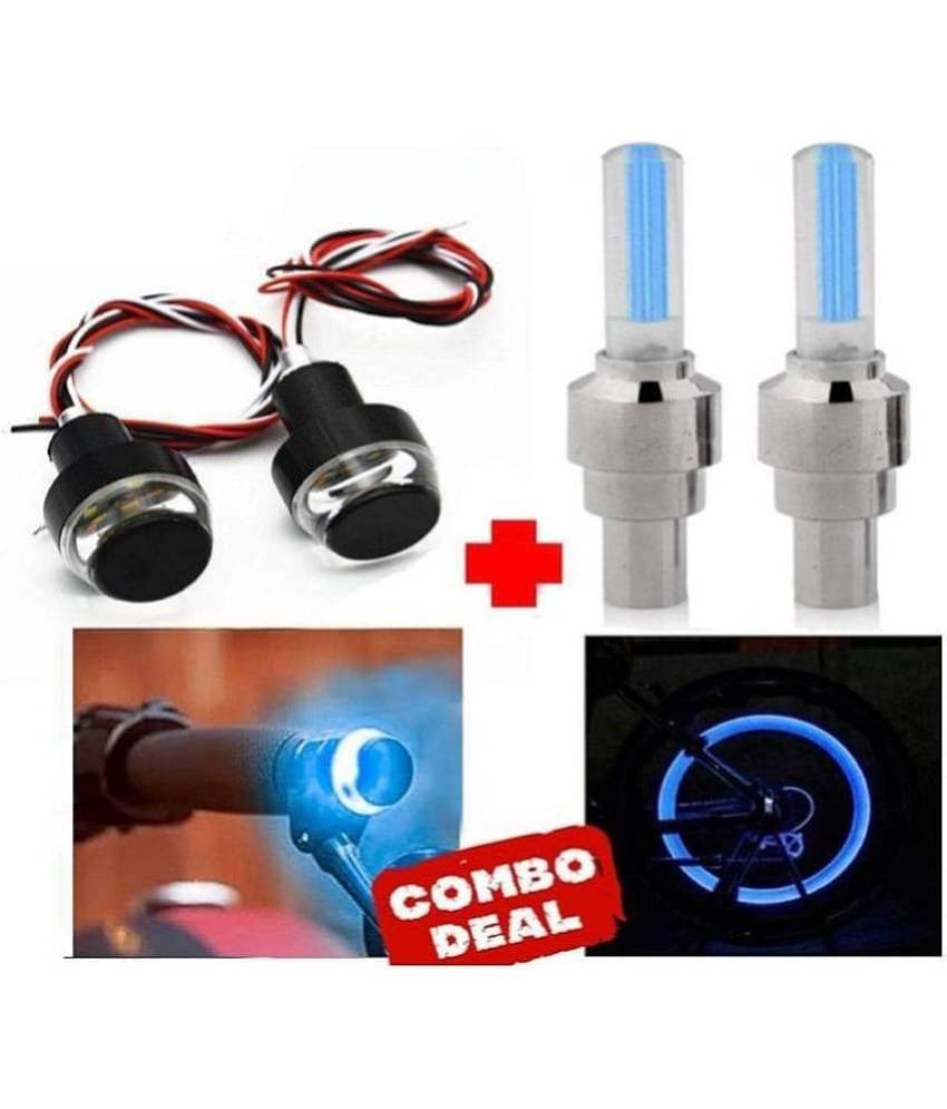 Leavess LED Strobe Light For All Bike Make ( Pack of 2 )
