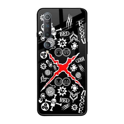Red Zone Glass Case for Xiaomi Mi 10 Pro
