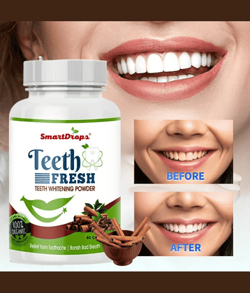 Smartdrops Teeth Whitening Powder 80