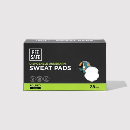 Disposable Underarm Sweat Pads (Folded) - 28 Pads - BYOC Disposable Underarm Sweat Pads (Folded) - 28 Pads - BYOC - Default Title