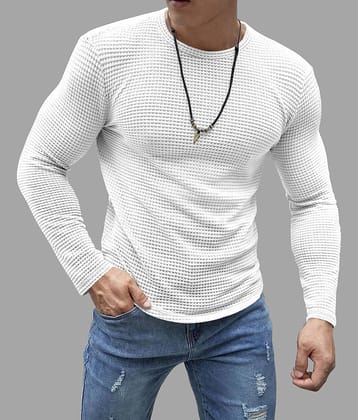 Eyebogler Cotton Relaxed Fit Solid Full Sleeves Men's Round T-Shirt - Green ( Pack of 1 )