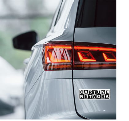 Wrapcart Cartune Car Sticker | Matte Vinyl Waterproof Bumper Sticker