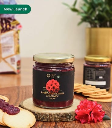 Buransh Chutney – Pahadi Rhododendron Flower Chutney