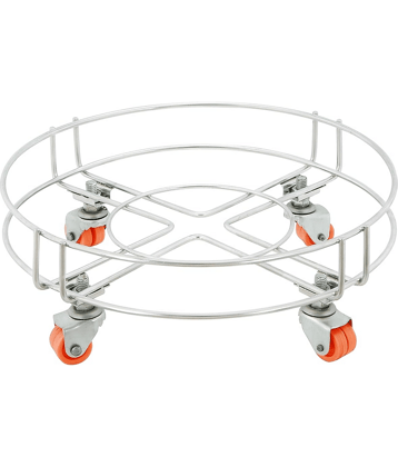 VARKAUS Stainless Steel Gas Cylinder Trolleys