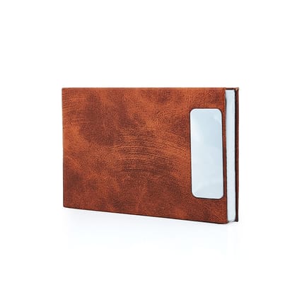Metal Card Holder-Tan