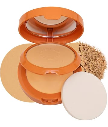Colors Queen Sun Expert Compact Powder with SPF 60 UVA/UVB PA+++ UV Protection, Ivory (Shade - 02)